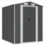 Cobertizo de jardín acero galvanizado antracita 192x191x223 cm de vidaXL, Cobertizos - Ref: Foro24-3147449, Precio: 311,42 €,...