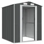 Cobertizo de jardín acero galvanizado antracita 192x191x223 cm de vidaXL, Cobertizos - Ref: Foro24-3147449, Precio: 311,42 €,...