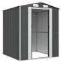 Cobertizo de jardín acero galvanizado antracita 192x191x223 cm de vidaXL, Cobertizos - Ref: Foro24-3147449, Precio: 327,24 €,...