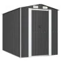 Cobertizo de jardín acero galvanizado antracita 192x274x223 cm de vidaXL, Cobertizos - Ref: Foro24-3147450, Precio: 413,43 €,...