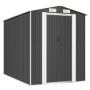 Gartenhaus aus verzinktem Stahl Anthrazit 192x274x223 cm von vidaXL, Schuppen - Ref: Foro24-3147450, Preis: 419,87 €, Rabatt: %