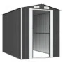 Gartenhaus aus verzinktem Stahl Anthrazit 192x274x223 cm von vidaXL, Schuppen - Ref: Foro24-3147450, Preis: 413,43 €, Rabatt: %