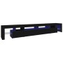 TV-Möbel mit LED-Lichtern Schwarz 260x36,5x40 cm von vidaXL, TV-Möbel - Ref: Foro24-3152779, Preis: 186,59 €, Rabatt: %