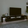 Mueble de TV con luces LED Negro 260x36,5x40 cm de vidaXL, Muebles TV - Ref: Foro24-3152779, Precio: 192,77 €, Descuento: %