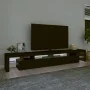 TV-Möbel mit LED-Lichtern Schwarz 260x36,5x40 cm von vidaXL, TV-Möbel - Ref: Foro24-3152779, Preis: 196,15 €, Rabatt: %