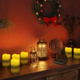 Velas sin llama luz LED 24 uds con mando a distancia de vidaXL, Velas - Ref: Foro24-335778, Precio: 45,24 €, Descuento: %