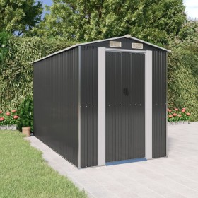 Gartenhaus Anthrazit verzinkter Stahl 192x357x223 cm von vidaXL, Schuppen - Ref: Foro24-3147451, Preis: 520,92 €, Rabatt: %