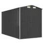 Cobertizo de jardín acero galvanizado antracita 192x357x223 cm de vidaXL, Cobertizos - Ref: Foro24-3147451, Precio: 502,92 €,...