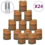 Flameless candles LED light 24 pcs with remote control by vidaXL, Candles - Ref: Foro24-335779, Price: 45,24 €, Discount: %