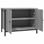 Mueble de TV madera contrachapada gris Sonoma 60x35x45 cm