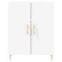 Aparador de madera de ingeniería blanco 69,5x34x90 cm en Aparadores | Comprar online en Foro24