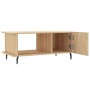 Mesa de centro madera contrachapada roble Sonoma 90x50x40 cm en Mesas de centro | Comprar online en Foro24