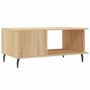 Mesa de centro madera contrachapada roble Sonoma 90x50x40 cm en Mesas de centro | Comprar online en Foro24