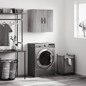 Armario de pared madera de ingeniería gris Sonoma 60x31x60 cm en Taquillas y armarios de almacenamiento | Comprar online en Foro