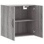 Armario de pared madera de ingeniería gris Sonoma 60x31x60 cm