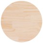 Tablero de mesa redondo madera maciza de pino Ø70x3 cm
