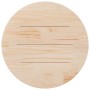 Tablero de mesa redondo madera maciza de pino Ø80x3 cm