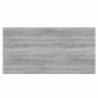 Estantes pared 4 uds madera ingeniería gris Sonoma 80x40x1,5 cm en Estanterías | Comprar online en Foro24