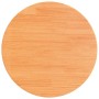 Tablero de mesa redondo madera maciza de pino marrón Ø60x2,5 cm