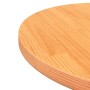 Tablero de mesa redondo madera maciza de pino marrón Ø60x2,5 cm