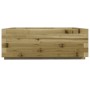 Jardinera de madera de pino impregnada 70x70x26,5 cm