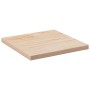Tablero de mesa cuadrado madera maciza de pino 40x40x1,7 cm