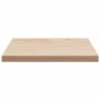 Tablero de mesa cuadrado madera maciza de pino 40x40x1,7 cm