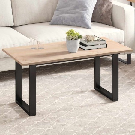 Tablero de mesa rectangular madera maciza pino 100x50x1,7 cm