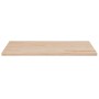 Tablero de mesa rectangular madera maciza pino 100x50x1,7 cm