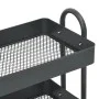 Kitchen trolley 3 levels anthracite steel 43x34x79 cm by vidaXL, Cars and islands - Ref: Foro24-335867, Price: 39,05 €, Disco...