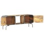 Mueble de TV madera maciza de mango 110x30x42 cm de vidaXL, Muebles TV - Ref: Foro24-339711, Precio: 224,10 €, Descuento: %