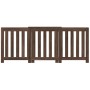 Cubierta de radiador madera marrón roble 205x21,5x83,5 cm