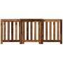 Cubierta de radiador madera color envejecido 205x21,5x83,5 cm