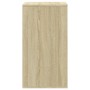 Cajonera de esquina madera ingeniería roble Sonoma 60x41x76 cm