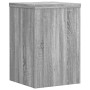 Soportes de plantas 2 uds madera gris Sonoma 25x25x35 cm en Soportes para macetas | Comprar online en Foro24