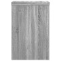 Soportes de plantas 2 uds madera gris Sonoma 25x25x35 cm en Soportes para macetas | Comprar online en Foro24
