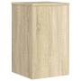 Soportes de plantas 2 uds madera roble Sonoma 30x30x50 cm