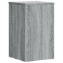 Soportes de plantas 2 uds madera gris Sonoma 30x30x50 cm