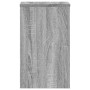 Soportes de plantas 2 uds madera gris Sonoma 30x30x50 cm