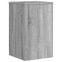 Soportes de plantas 2 uds madera gris Sonoma 30x30x50 cm