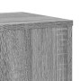 Soportes de plantas 2 uds madera gris Sonoma 30x30x50 cm