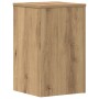 Soportes de plantas 2 uds madera roble artisian 30x30x50 cm