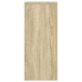 Soportes de plantas 2 uds madera roble Sonoma 30x30x70 cm