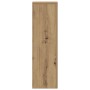 Soportes de plantas 2 uds madera roble artisian 25x25x80 cm