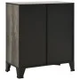 Gray metal and MDF storage cabinet 72x36x82 cm by vidaXL, Lockers and storage cabinets - Ref: Foro24-335908, Price: 95,09 €, ...
