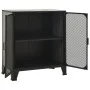Gray metal and MDF storage cabinet 72x36x82 cm by vidaXL, Lockers and storage cabinets - Ref: Foro24-335908, Price: 95,09 €, ...