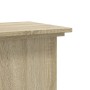 Soportes de plantas madera ingeniería roble Sonoma 33x33x80 cm