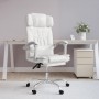 White synthetic leather reclining office chair by vidaXL, Office chairs - Ref: Foro24-349738, Price: 139,72 €, Discount: %