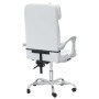 White synthetic leather reclining office chair by vidaXL, Office chairs - Ref: Foro24-349738, Price: 139,72 €, Discount: %