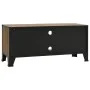 Rustic brown metal and MDF TV stand, 105x36x47 cm by vidaXL, TV Furniture - Ref: Foro24-335909, Price: 90,48 €, Discount: %
